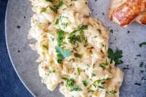 Kremalı Omlet